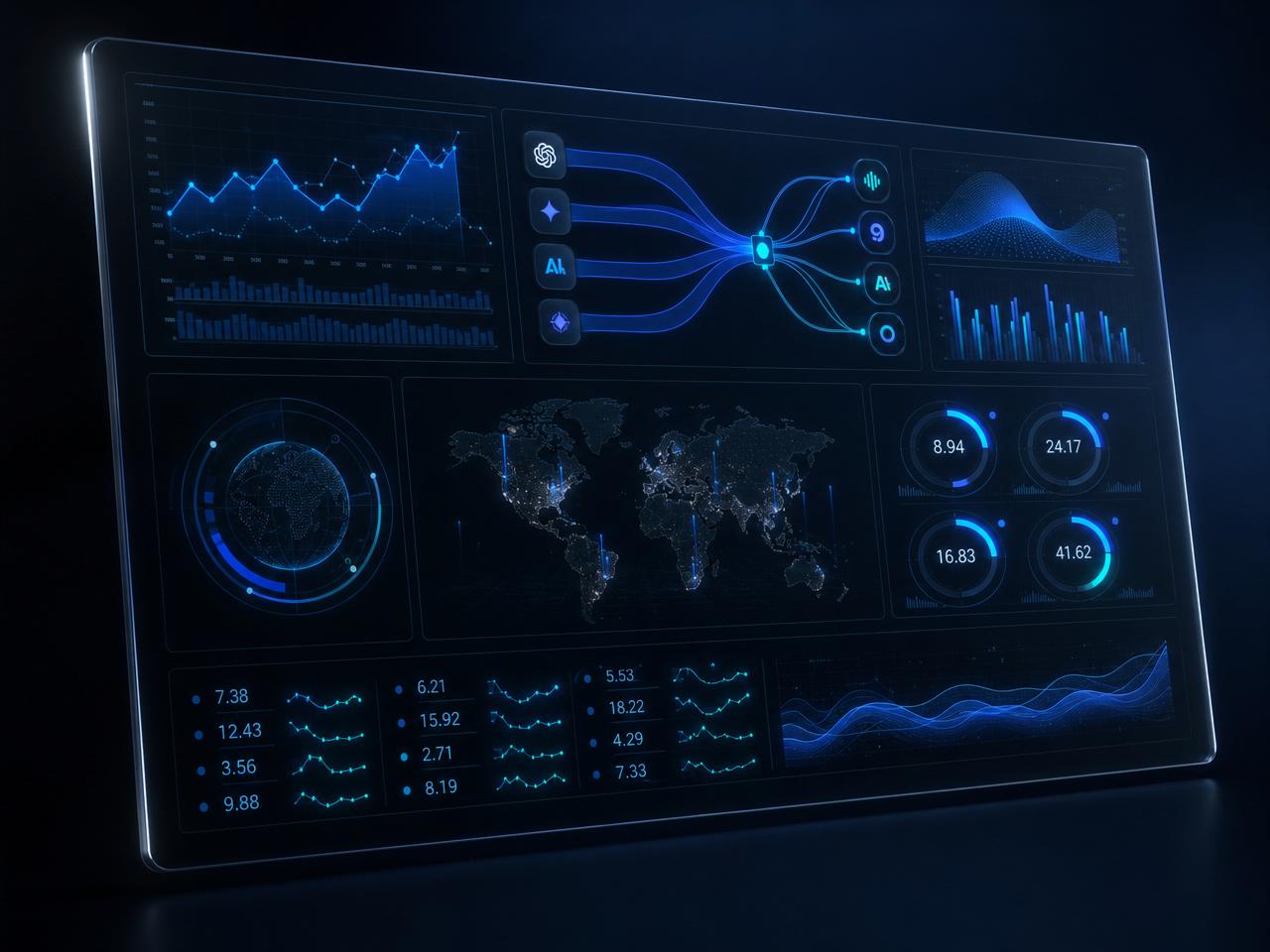 AI spend control plane dashboard
